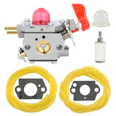 Hipa Carburetor Kit for Craftsman 358794700 358794770 358794780 358794765 358794774 358794773 25cc Leaf Blower Replaces C1U-W43C 545081857
